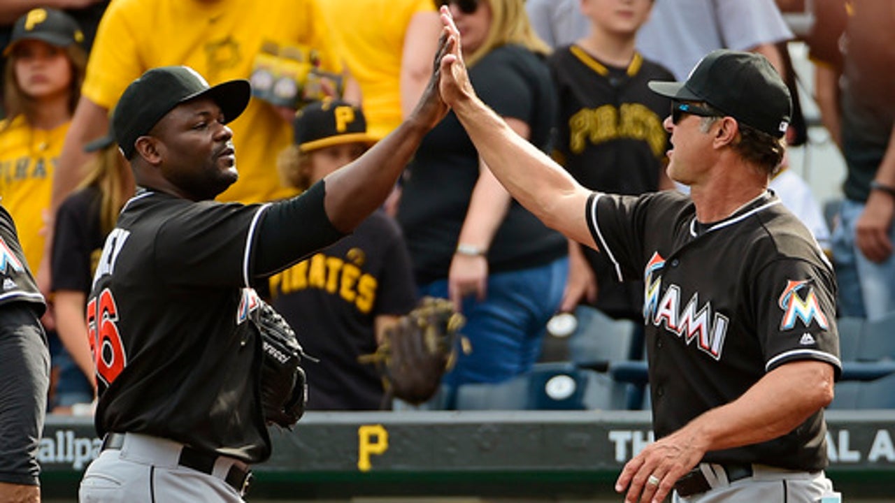 Yelich hits early homer as Marlins top Pirates 3-2 for sweep